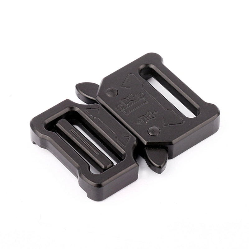 Tactical Belt Buckle Quick Release Metal Buckle Black Male Adjustable Zinc Alloy Belt Buckle